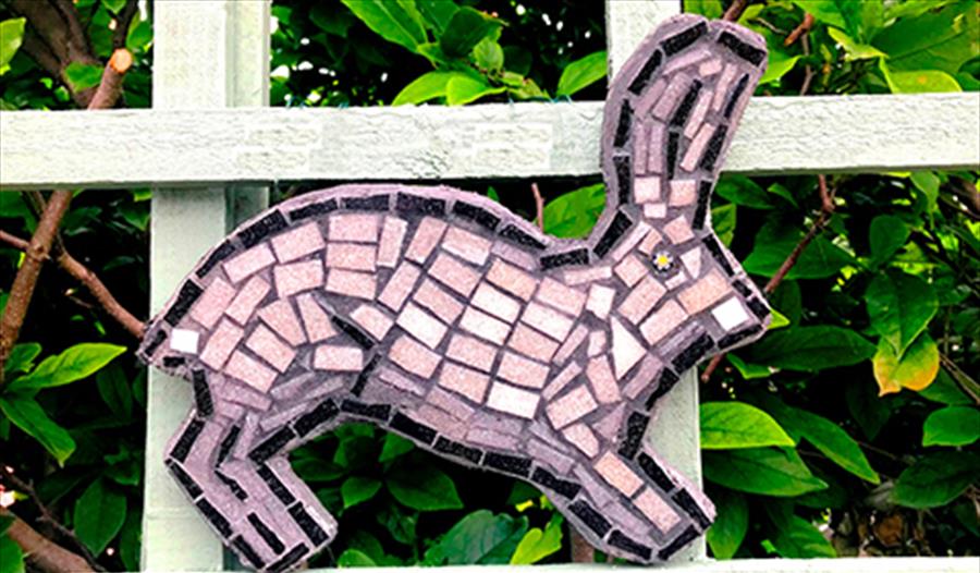 Make Your Own Hand Sculpted Mosaic Garden Shape