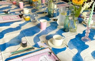 Calligraphy Workshop at Mitton Hall
