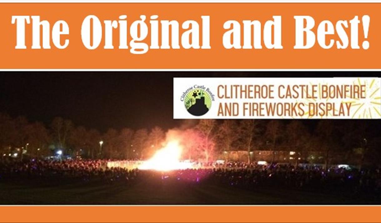 Clitheroe Castle Bonfire and Fireworks Display
