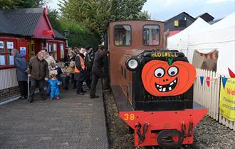 Pumpkin Express Sunday at West Lancashire Light Railway