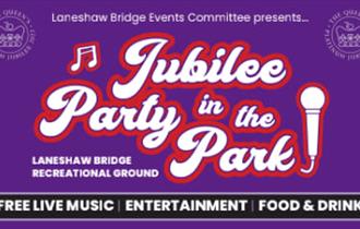Laneshaw Bridge Jubilee Party in the Park with The Alma Inn