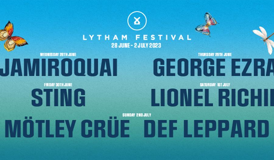 Lytham Festival Poster
