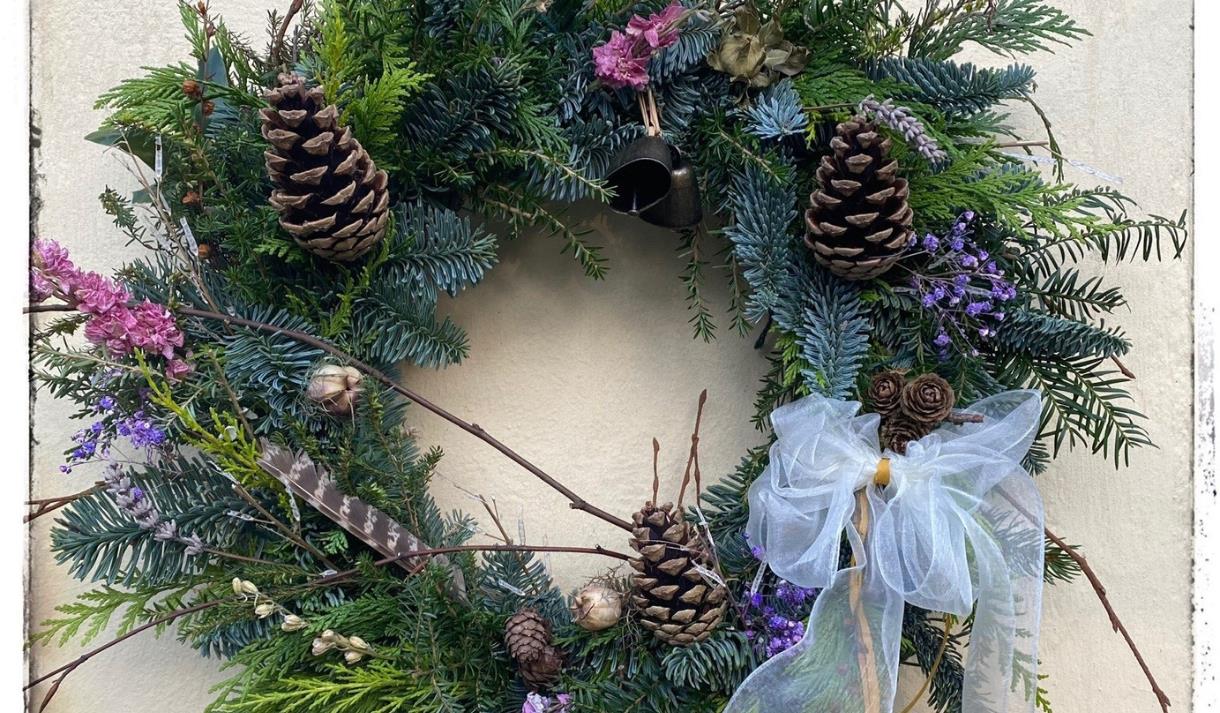 Festive Crafts: Sustainable Christmas Wreath Making
