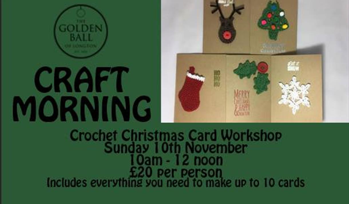 Crochet Christmas Card Workshop