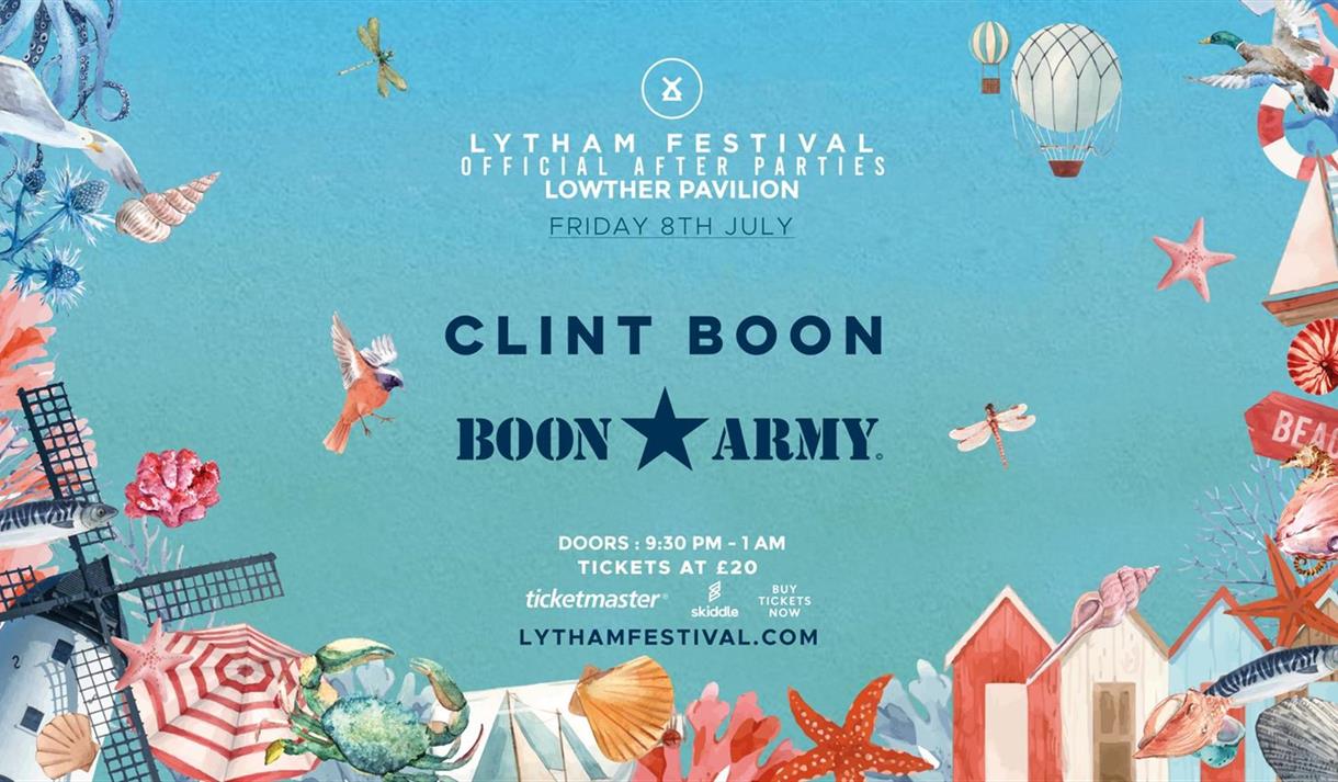 Lytham Festival Official After Parties – Clint Boon