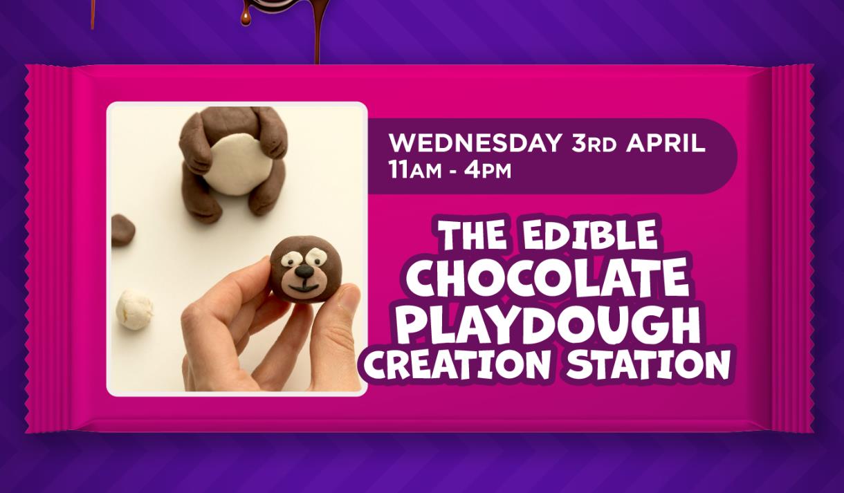 The Edible Chocolate Playdough Creation Station at Affinity