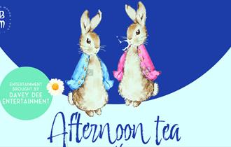 Afternoon Tea with Peter Rabbit at Barton Manor Hotel