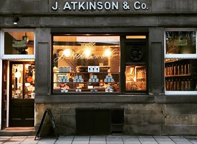 Exterior of Atkinson Coffee
