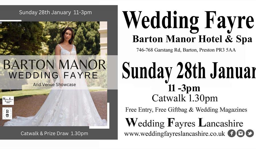Wedding Fayre Barton Manor Hotel Preston