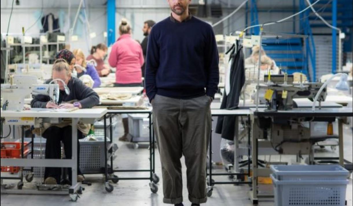 British Textile Biennial: Aaron Dunleavy – Patrick Grant's Community Clothing.