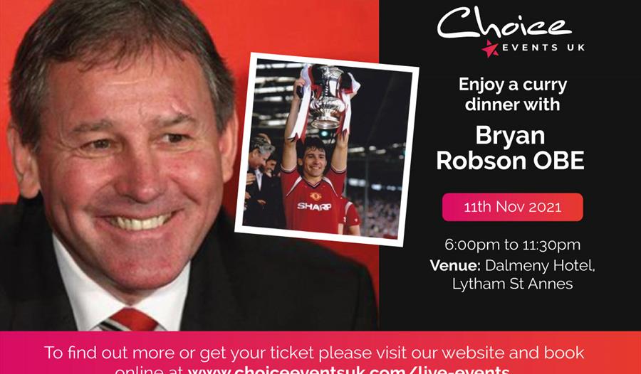 Curry Dinner with Bryan Robson OBE