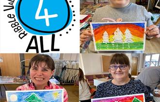 Ribble Valley Art4All Pop-up Christmas Display