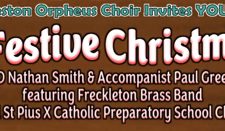 Preston Orpheus Choir - Christmas concert