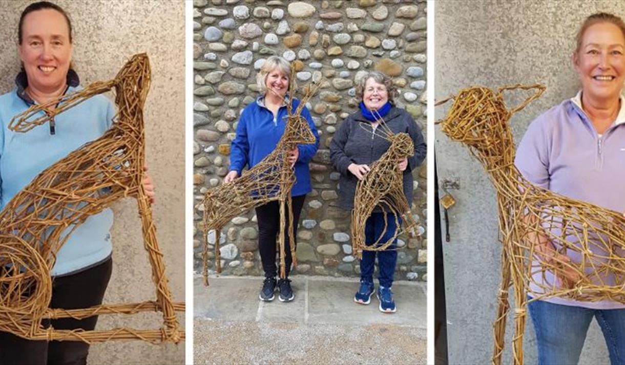 Willow Animal Sculpture Workshop with Pip Cottage
