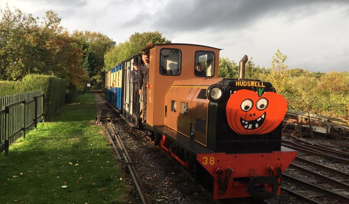 Pumpkin Express at West Lancashire Light Railway