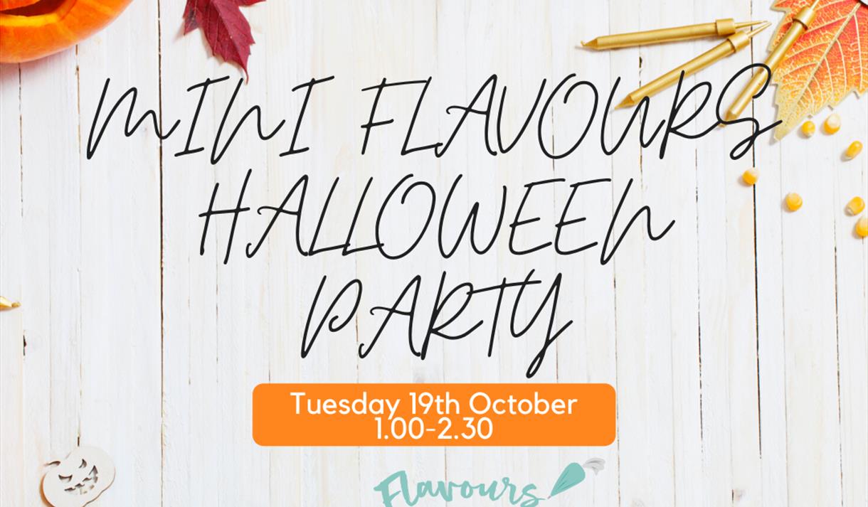 Mini Flavours Halloween Party at Flavours Cookery School