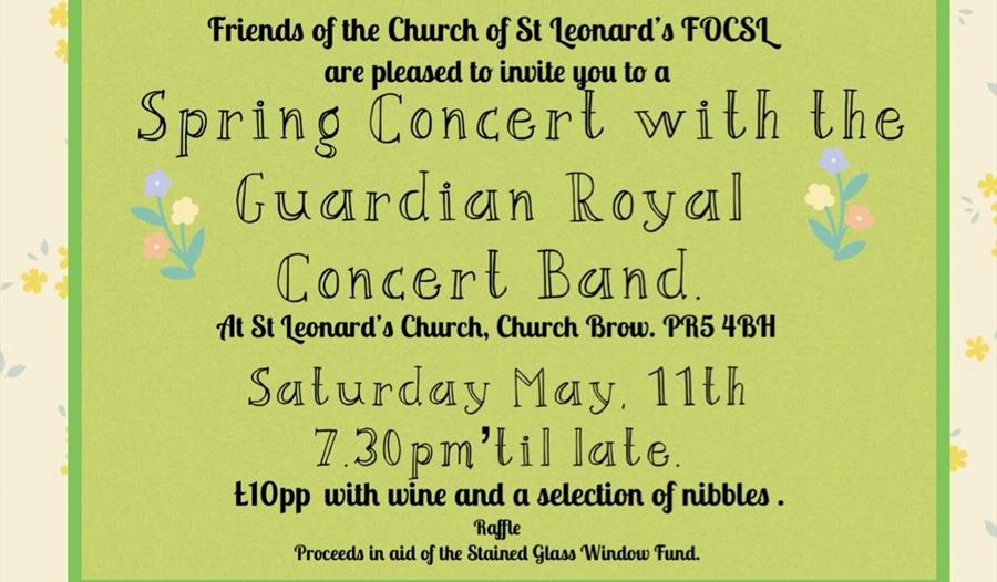 Spring Concert  with the Guardian Royal Concert Band.