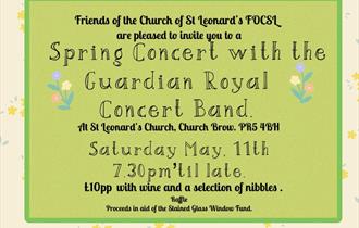 Spring Concert  with the Guardian Royal Concert Band.