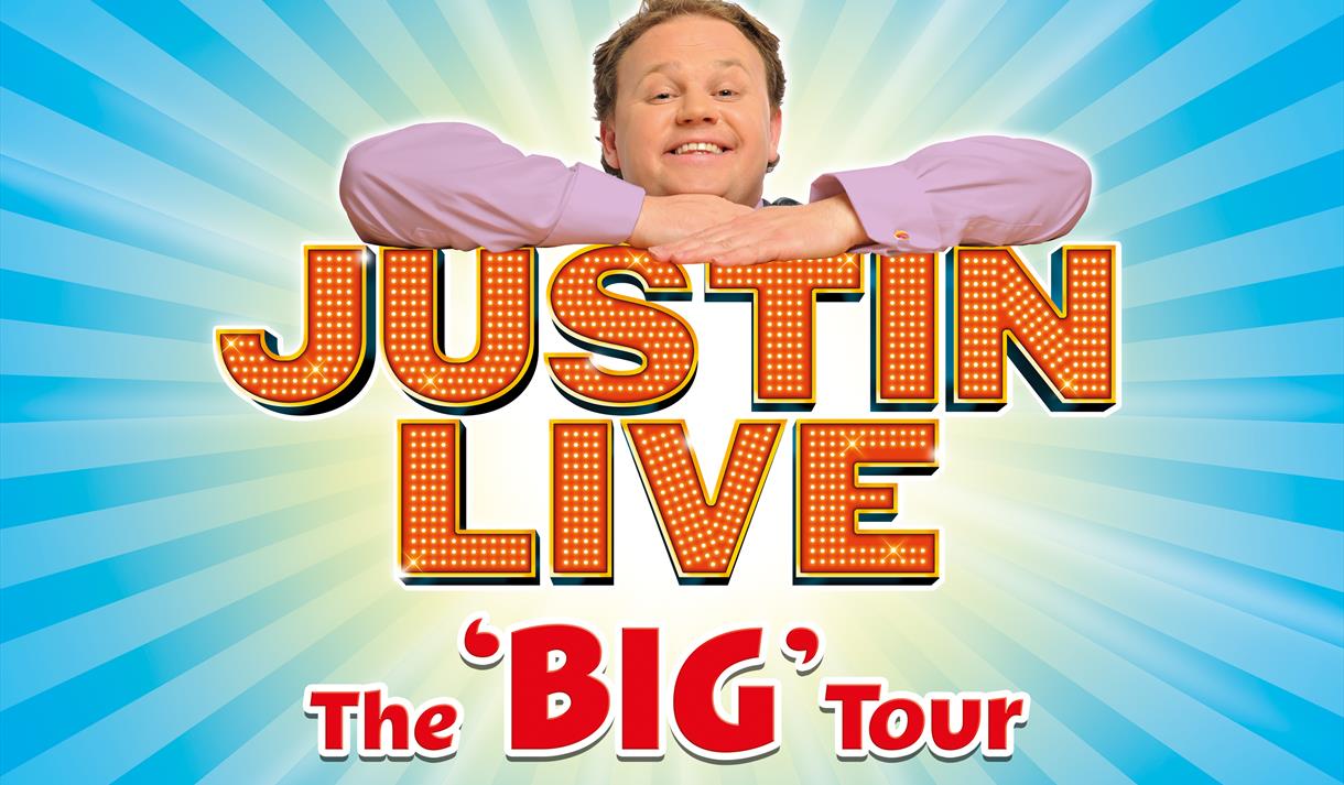Justin Live event poster