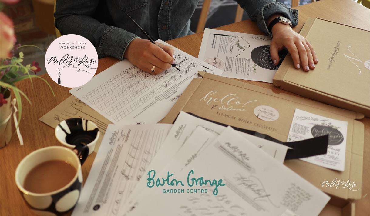 Modern Calligraphy Workshop with Mellor & Rose