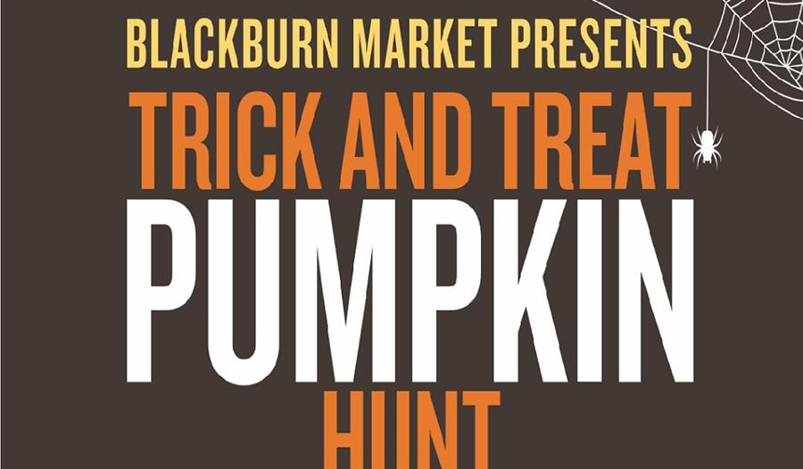 Pumpkin Hunt around Blackburn Market