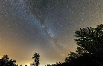 The Milky Way from Gisburn Forest. Photographer Robert Ince