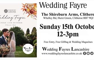 Wedding Fayre Shireburn Arms, Hurst Green, Clitheroe