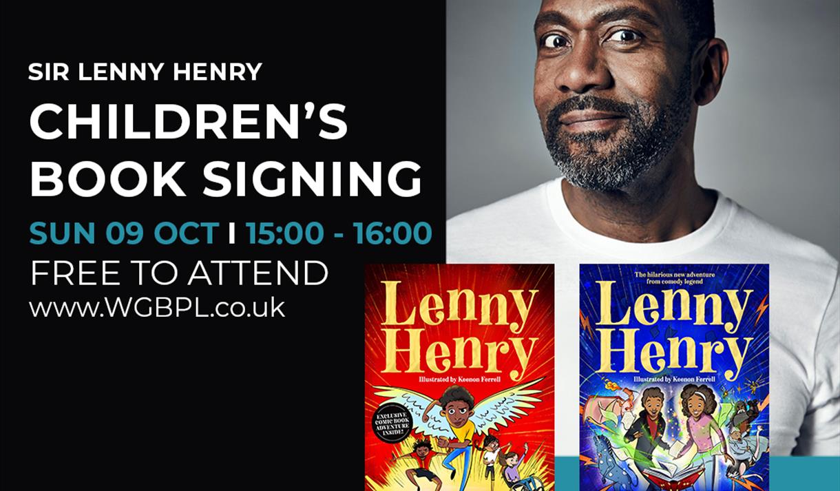 Sir Lenny Henry – Children's Book Signing