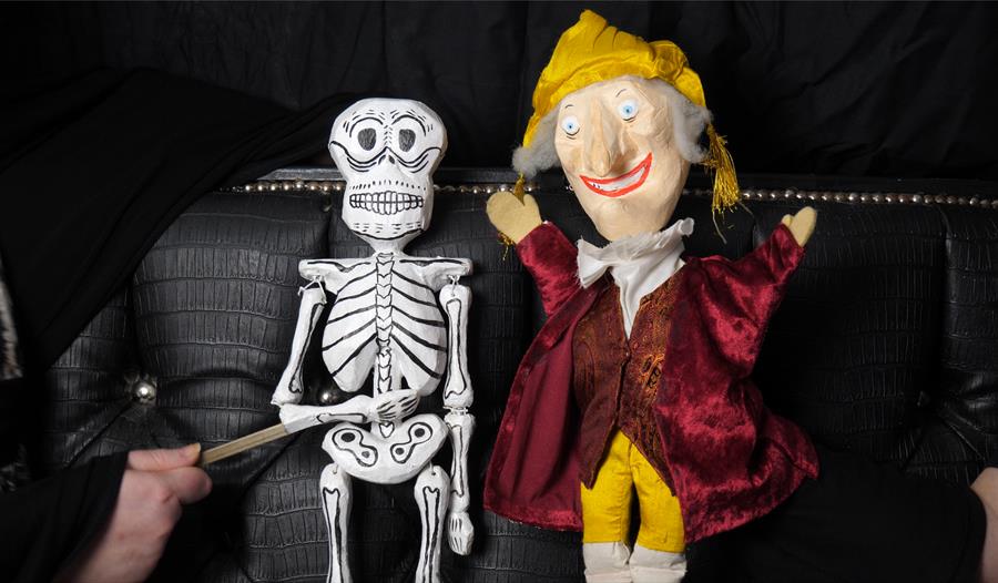 Puppets from show