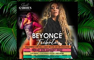 Beyonce Tribute - Thornton Hall Country Park's Secret Garden
