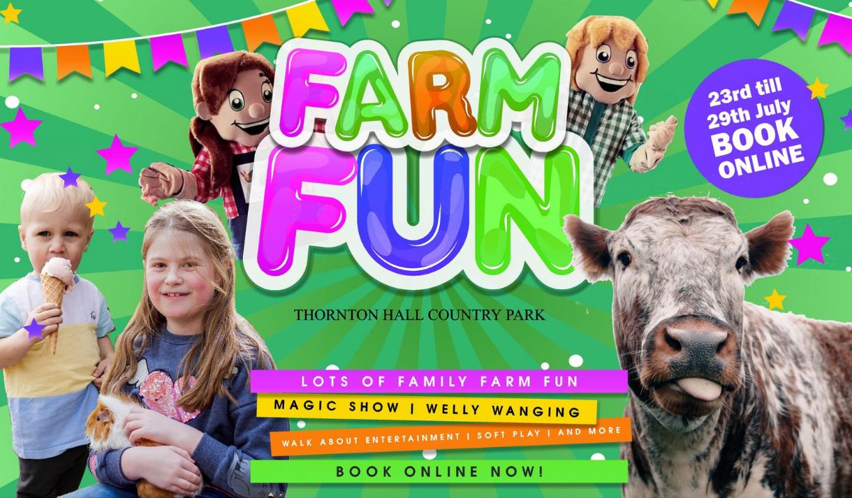Summer Farm Fun at Thornton Hall Country Park