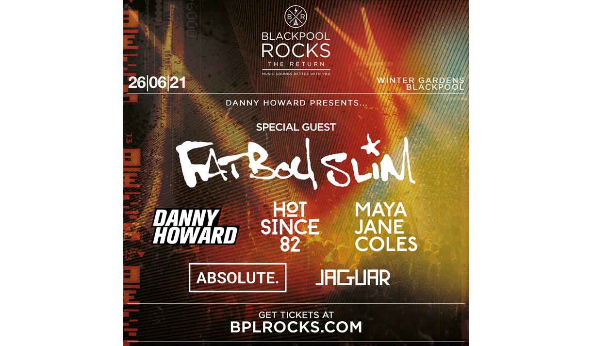 Blackpool Rocks Event Poster