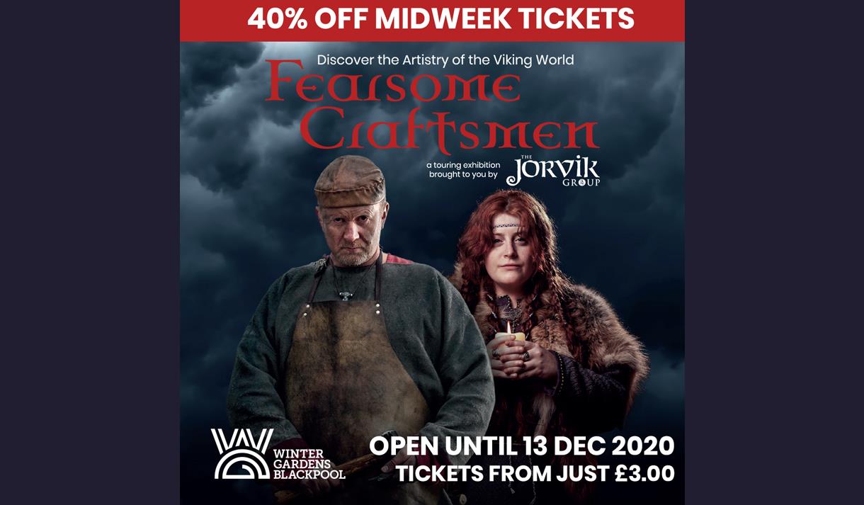 Fearsome Craftsmen - a touring exhibition from the JORVIK Group of attractions.