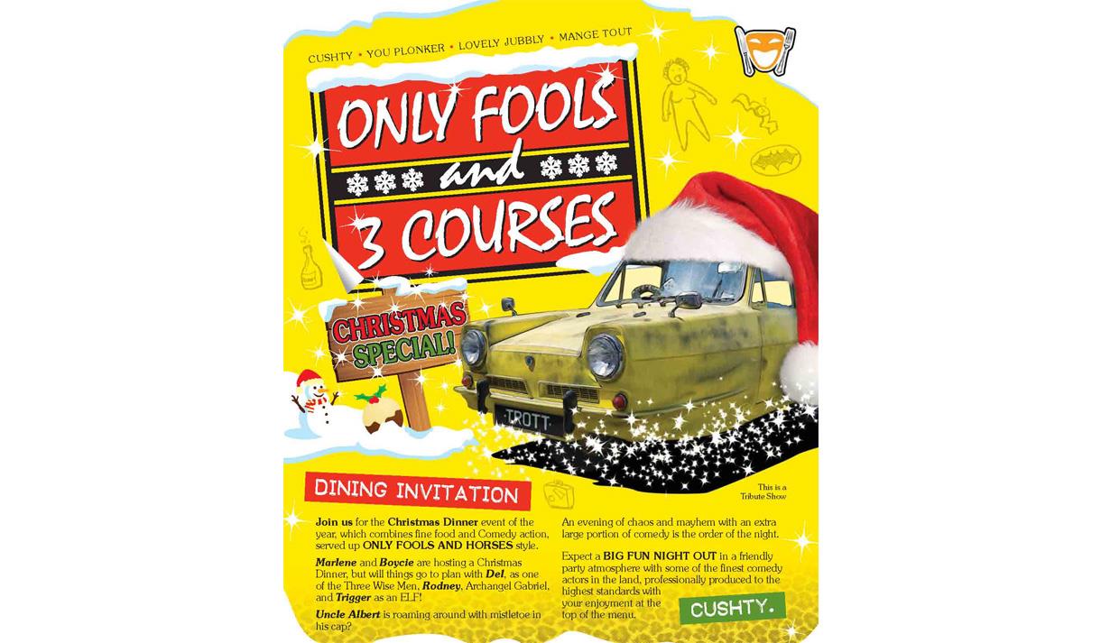 Only Fools 3 Courses Christmas Dinner Show