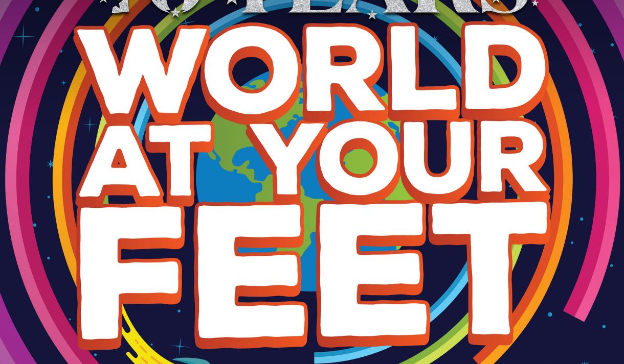 Whittaker's World at Your Feet 2022 – 70th Anniversary.
