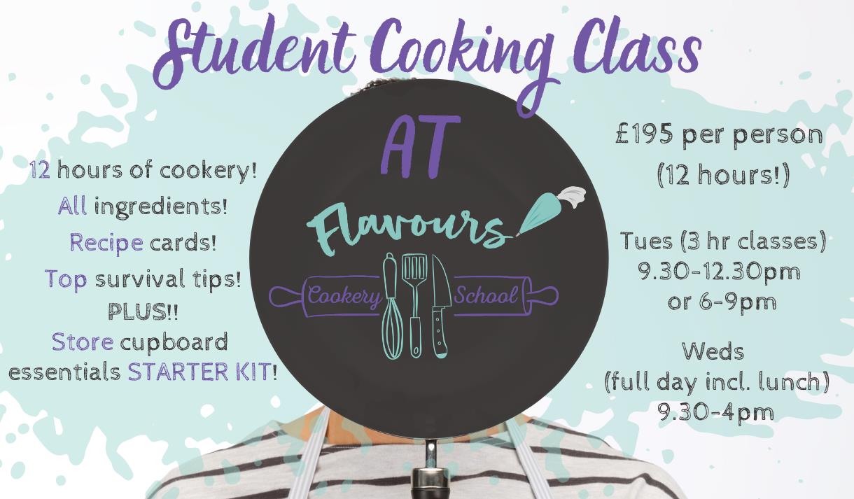 Student Pre-Uni Cooking Course at Flavours Cookery School