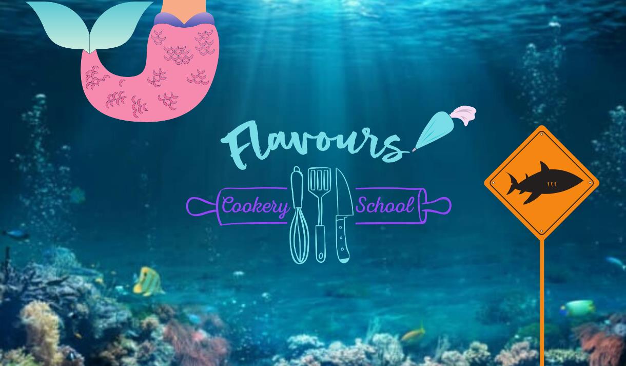 Shark & Mermaid Party at Flavours Cookery School