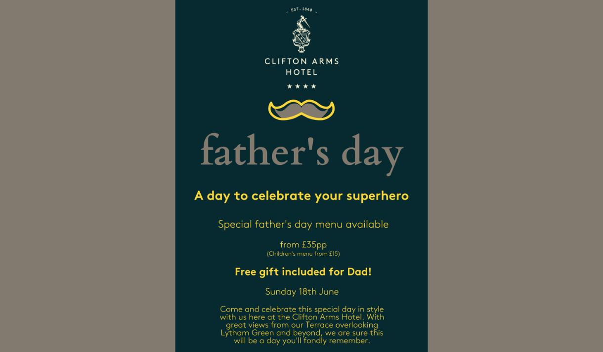 Father's Day at Clifton Arms Hotel
