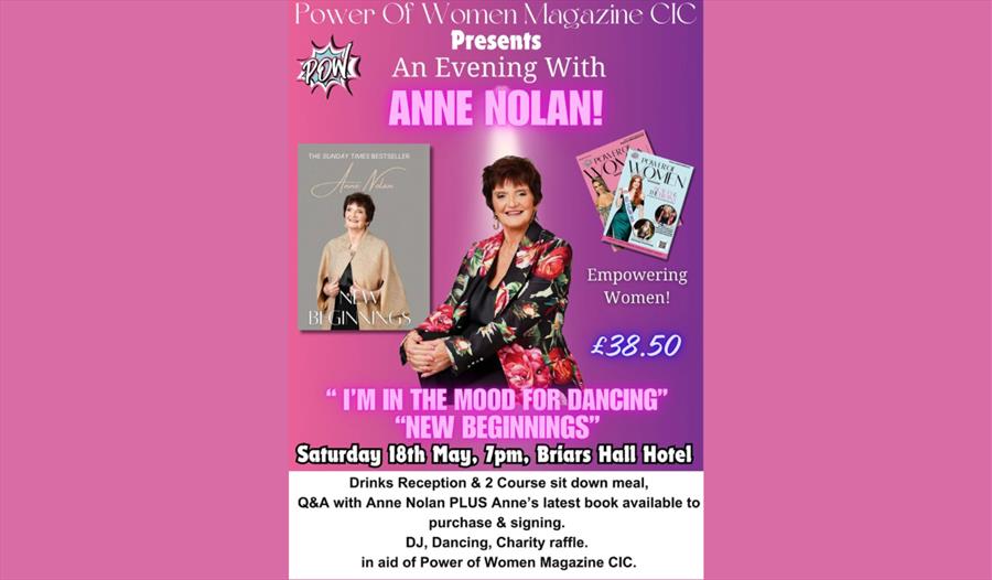 An evening with Anne Nolan: presented by Power of Women Magazine CIC