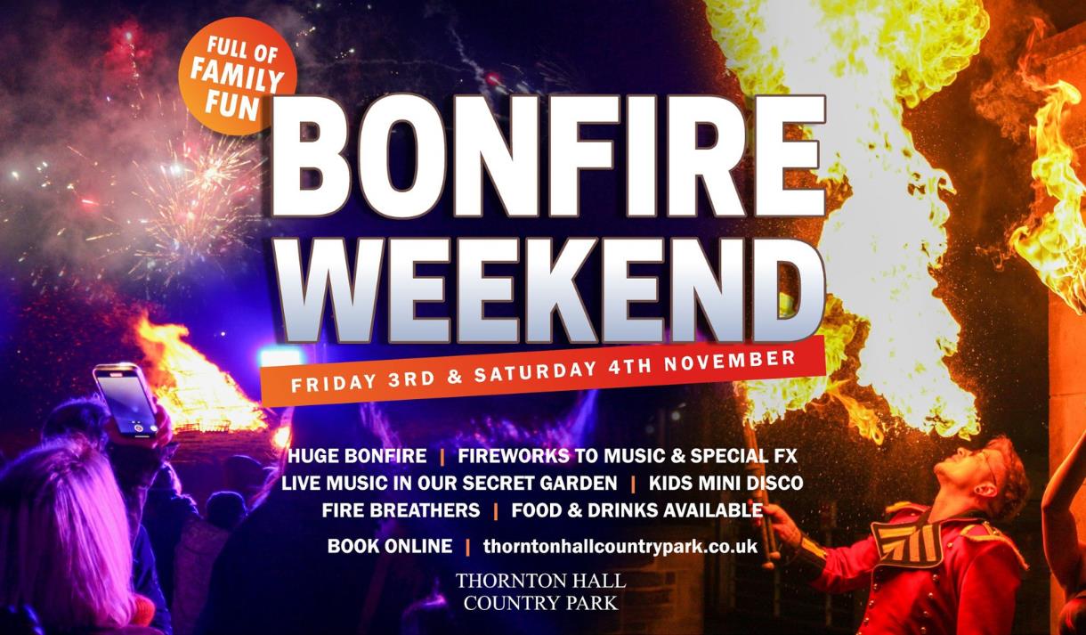 Bonfire Weekend at Thornton Hall Farm