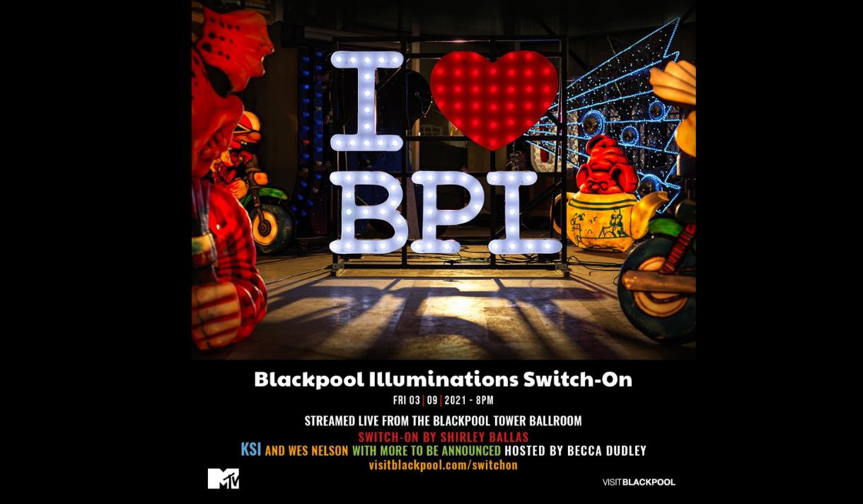 Blackpool illuminations switch on