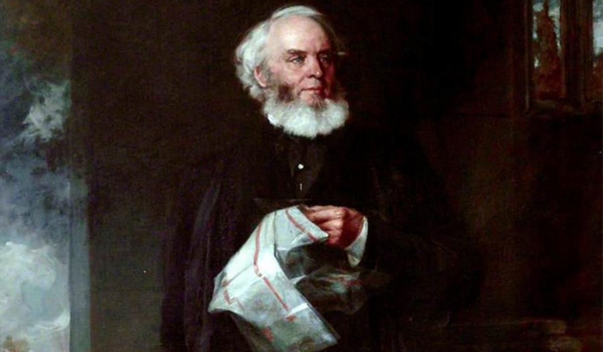 Free / Object of the Month The portrait of William Atkinson by Lowes Cato Dickinson (1877)