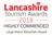 Lancashire Tourism Awards Highly Commended 2018 - Large Visitor Attraction Award