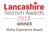 Lancashire Tourism Awards Winner 2018 - Visitor Experience Award