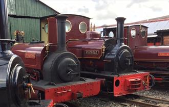 Working Engines Gala Sunday at West Lancashire Light Railway