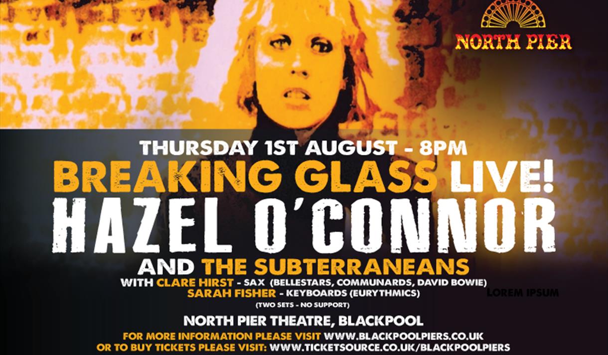 Hazel O'Connor - Breaking Glass Live