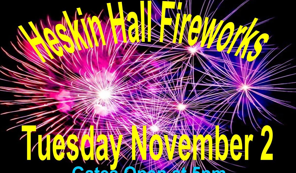 Heskin Hall Fireworks