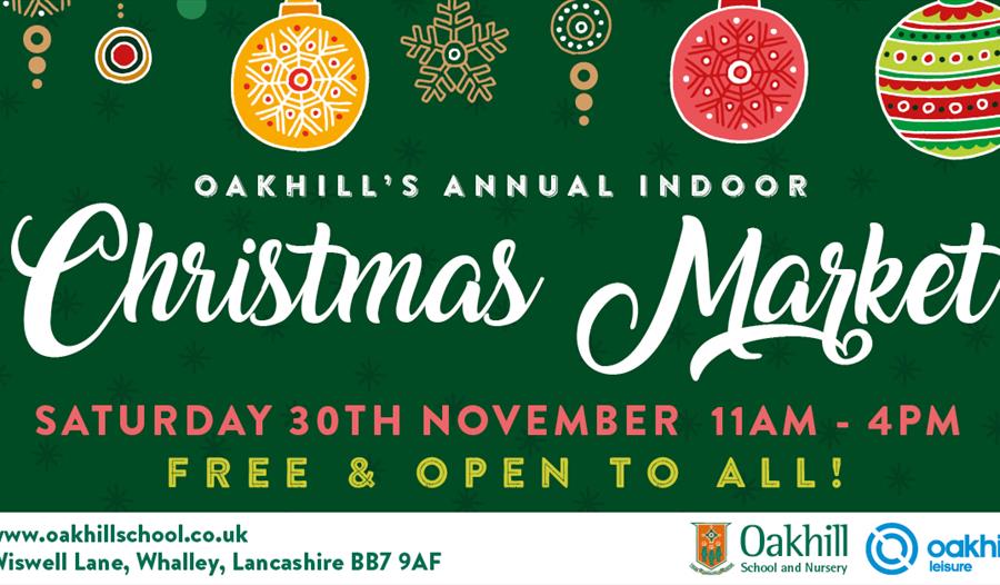 Oakhill Annual Indoor Christmas Market