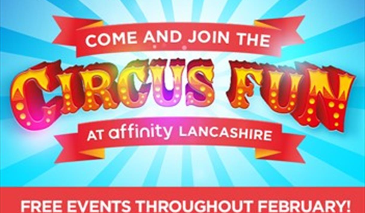 Circus fun @ Affinity Lancashire