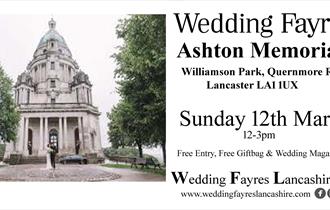 Wedding Fayre Ashton Memorial, Williamson Park, Lancaster
